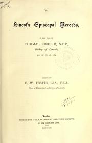 Cover of: Canterbury and York series