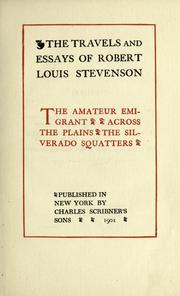 Cover of: The  amateur emigrant