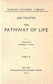 Cover of: The pathway of life: Teaching Love and Wisdom