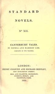 Cover of: Canterbury tales