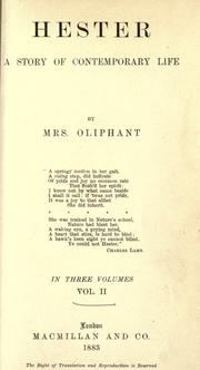 Cover of: Hester