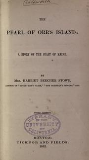 Cover of: The pearl of Orr's Island: a story of the coast of Maine