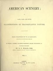 Cover of: American scenery