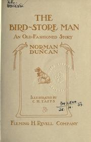 Cover of: The bird-store man: an old-fashioned story