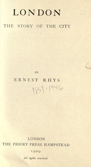 Cover of: London
