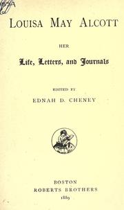 Cover of: Life, Letters and Journals