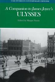 Cover of: A companion to James Joyce's Ulysses