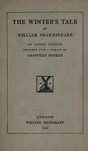 Cover of: Winter's Tale