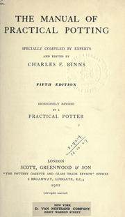 Cover of: The manual of practical potting