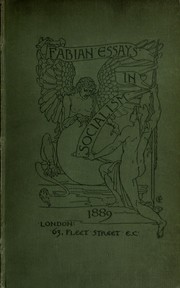 Cover of: Fabian Essays in Socialism