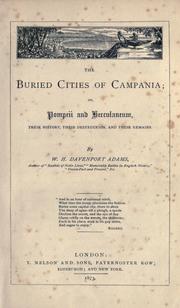 Cover of: The buried cities of Campania