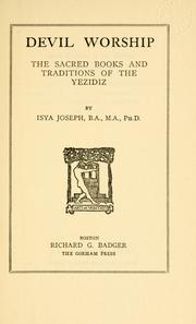 Cover of: Devil Worship