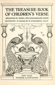Cover of: The treasure book of children's verse