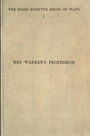 Cover of: Mrs. Warren's Profession
