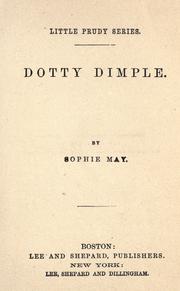 Cover of: Dotty Dimple
