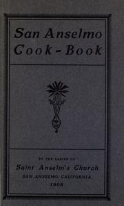 Cover of: San Anselmo cook-book