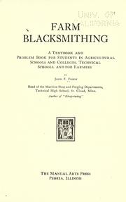 Cover of: Farm blacksmithing