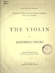 Cover of: The violin