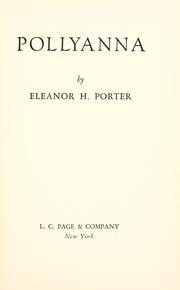 Cover of: Pollyanna