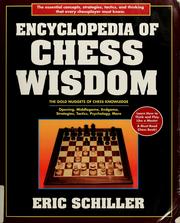 Cover of: Encyclopedia of chess wisdom