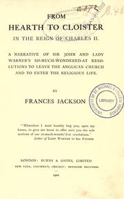 Cover of: From hearth to cloister in the reign of Charles II