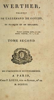 Cover of: Die Leiden des jungen Werthers