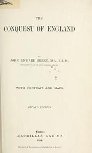 Cover of: The conquest of England