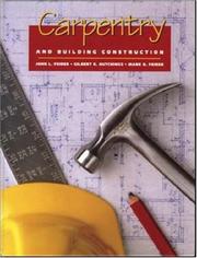 Cover of: Carpentry and building construction