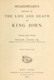 Cover image for King John