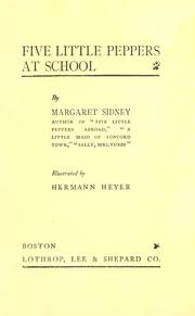 Cover of: Five little Peppers at school