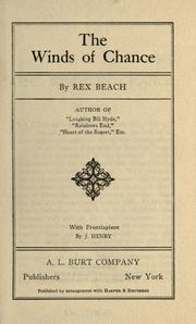 Cover of: The winds of chance