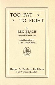 Cover of: Too fat to fight ..