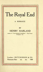 Cover of: The royal end