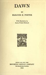 Cover of: Dawn