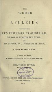 Cover of: The works of Apuleius