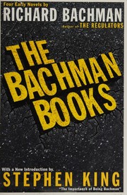 Cover of: The Bachman Books