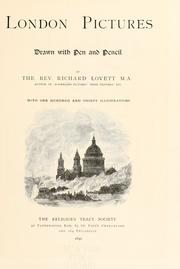 Cover of: London pictures