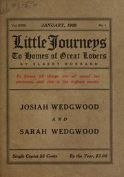 Cover of: Little journeys ..
