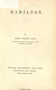 Cover of: Hamilton