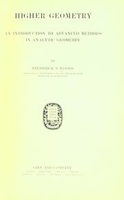 Cover of: Higher geometry