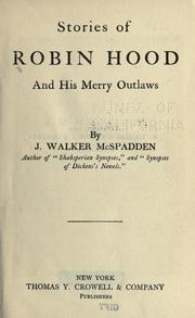 Cover of: Robin Hood