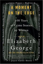 Cover of: A Moment on the Edge: 100 Years of Crime Stories by Women