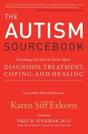 best books about Autism For Adults The Autism Sourcebook