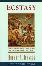 Cover of: Ecstasy