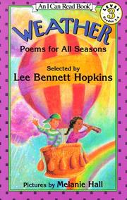 best books about Weather Kindergarten The Weather: Poems for All Seasons