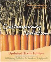 Cover of Contemporary Nutrition, Updated Sixth Edition