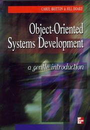 Cover of: Object-oriented systems development