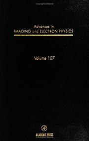 Cover of: Advances in imaging and electron physics