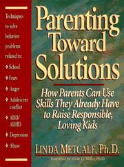 Cover of: Parenting Toward Solutions