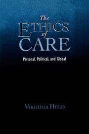 best books about ethics The Ethics of Care: Personal, Political, and Global